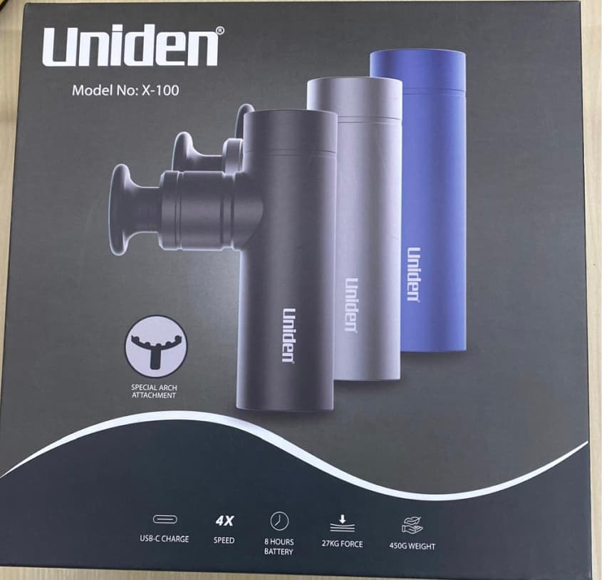 Uniden X-100 Masaj Tabancası - Resim 1