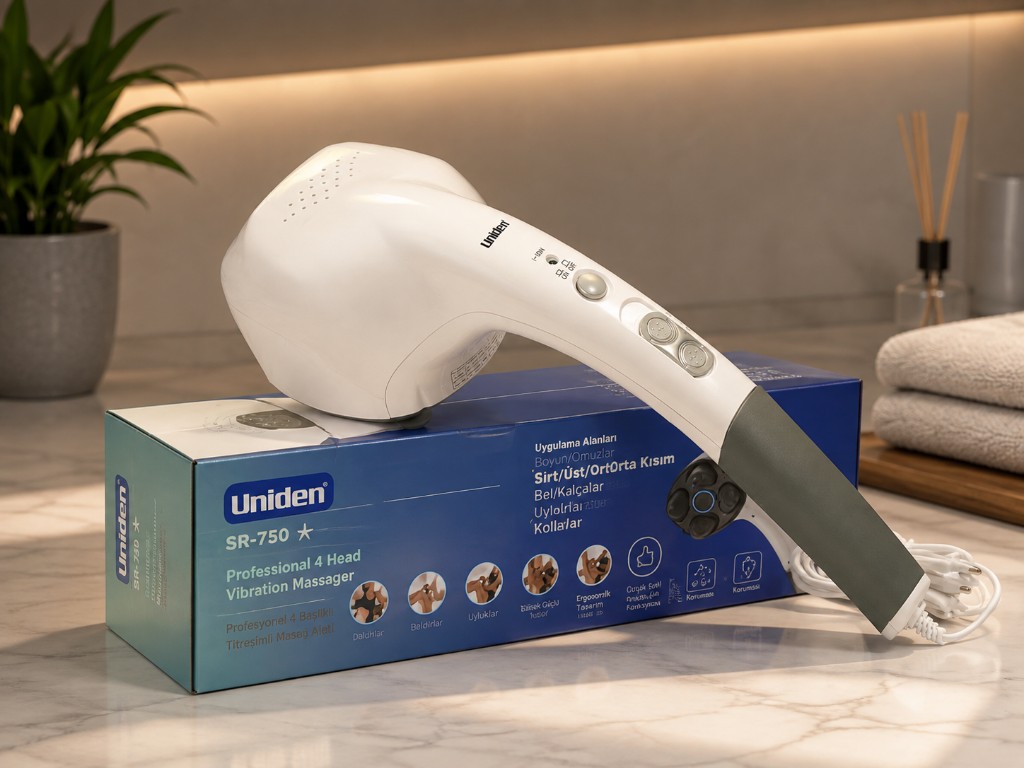 Uniden SPP-330 X Dört Başlı Masaj Aleti 2