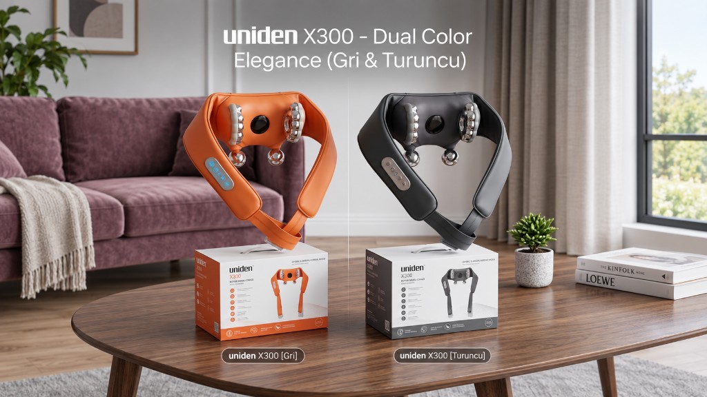 Uniden X300 Vurma ve Ovma Özellikli Boyun Masaj Cihazı 3